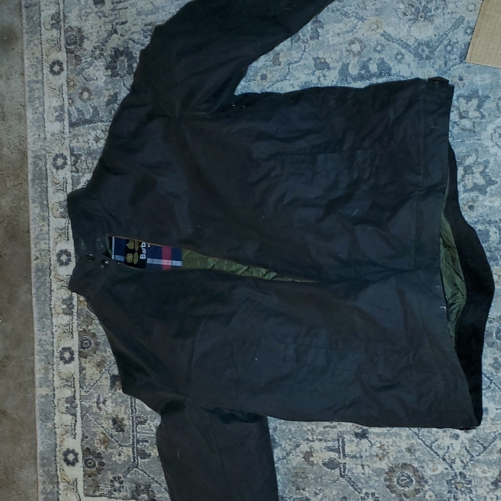 Barbour men's jacket dark green